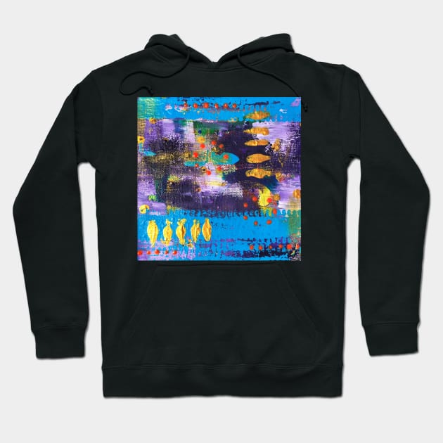 Presence: Inner Power Painting Hoodie by mellierosetest